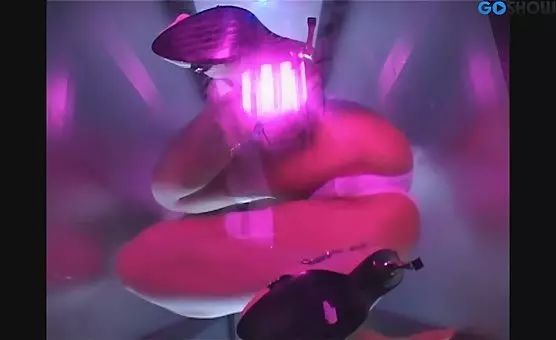Busty Angel Fucks Her Pussy with Dildo Wings, Stockings, and Slutty Fantasies